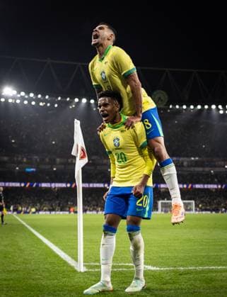 Brazil x Senegal Estevao in action during game against Senegal at Emirates stadium in London, UK, today November 15, 2024. Copyright: xx 5H5A3531