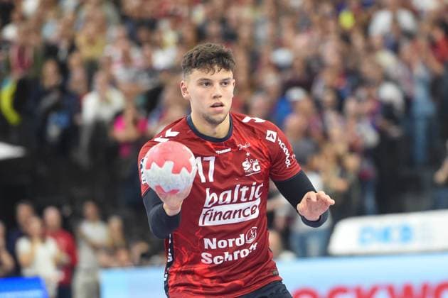 Handball I Herren I Saison 2025-2026 I Bundesliga I 12. Spieltag I SG Flensburg-Handewitt - SC Magdeburg I 15.11.2025 Marko Grgic (17, SG Flensburg-Handewitt) Copyright: xLobeca JanxKirschnerx