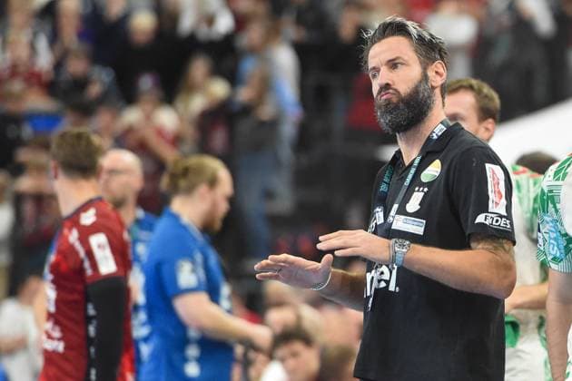 Handball I Herren I Saison 2025-2026 I Bundesliga I 12. Spieltag I SG Flensburg-Handewitt - SC Magdeburg I 15.11.2025 Bennet Wiegert (Trainer, SC Magdeburg) Copyright: xLobeca JanxKirschnerx