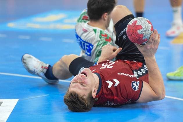 Handball I Herren I Saison 2025-2026 I Bundesliga I 12. Spieltag I SG Flensburg-Handewitt - SC Magdeburg I 15.11.2025 Lukas Jörgensen (25, SG Flensburg-Handewitt) Copyright: xLobeca JanxKirschnerx
