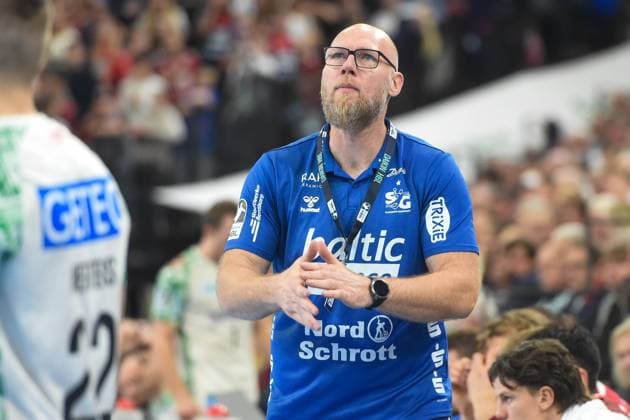 Handball I Herren I Saison 2025-2026 I Bundesliga I 12. Spieltag I SG Flensburg-Handewitt - SC Magdeburg I 15.11.2025 Ales Pajovic (Trainer, SG Flensburg-Handewitt) Copyright: xLobeca JanxKirschnerx