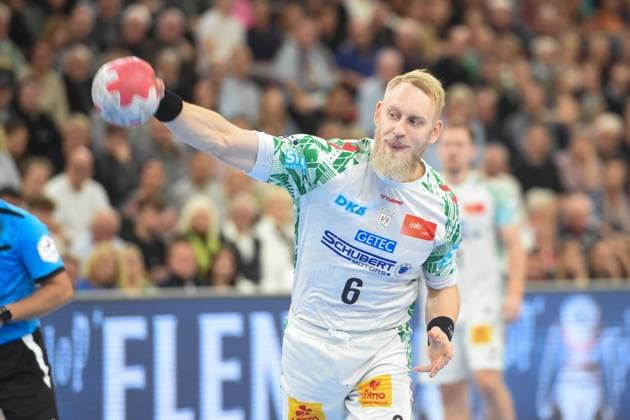 Handball I Herren I Saison 2025-2026 I Bundesliga I 12. Spieltag I SG Flensburg-Handewitt - SC Magdeburg I 15.11.2025 Matthias Musche (6, SC Magdeburg) Copyright: xLobeca JanxKirschnerx