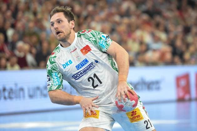 Handball I Herren I Saison 2025-2026 I Bundesliga I 12. Spieltag I SG Flensburg-Handewitt - SC Magdeburg I 15.11.2025 Albin Lagergren (21, SC Magdeburg) Copyright: xLobeca JanxKirschnerx