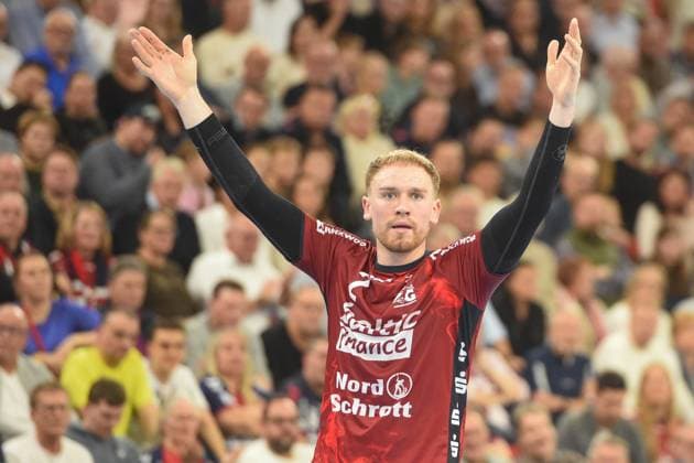 Handball I Herren I Saison 2025-2026 I Bundesliga I 12. Spieltag I SG Flensburg-Handewitt - SC Magdeburg I 15.11.2025 Simon Pytlick (2, SG Flensburg-Handewitt) Copyright: xLobeca JanxKirschnerx
