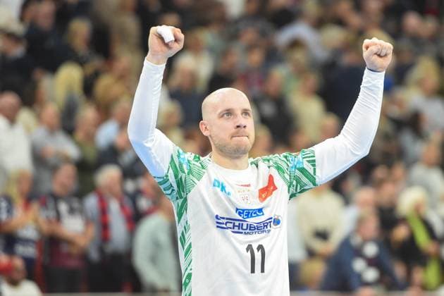 Handball I Herren I Saison 2025-2026 I Bundesliga I 12. Spieltag I SG Flensburg-Handewitt - SC Magdeburg I 15.11.2025 Daniel Petterson (11, SC Magdeburg) Copyright: xLobeca JanxKirschnerx