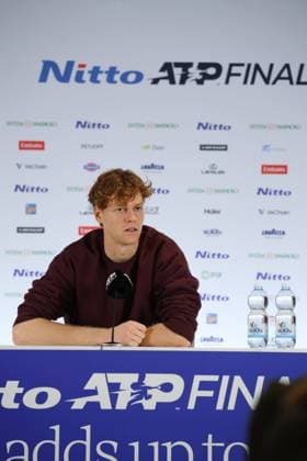 Turin, Italy: Tennis, ATP, Tennis Herren FINALS 2025 Jannik Sinner ITA, Turin, Italy, November 15, 2025. Photo Turin Italy  - ZUMAp169 20251115_zea_p169_368 Copyright: xFelicexCalabrox TURIN, ATP FINALS 2025  - ZUMA0840 20251115_zea_p169_368 Copyright: xIMAGO FelicexCalabrox