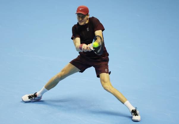 Turin, Italy: Tennis, ATP, Tennis Herren FINALS 2025 Jannik Sinner (ITA), Turin, Italy, November 15, 2025. Photo TURIN, ATP FINALS 2025  - ZUMAp169 20251115_zea_p169_648 Copyright: xFelicexCalabrox