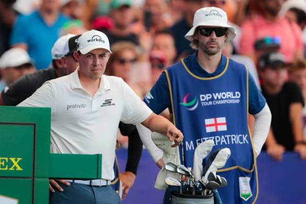 DUBAI, UNITED ARAB EMIRATES - 16.11.2025: Matt FITZPATRICK (ENG) DP World Tour Championship Dubai at Jumeirah Golf Estates on November 16, 2025 in Dubai, United Arab Emirates.