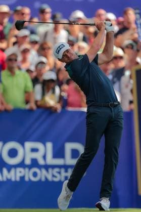 DUBAI, UNITED ARAB EMIRATES - 16.11.2025: Laurie CANTER (ENG) DP World Tour Championship Dubai at Jumeirah Golf Estates on November 16, 2025 in Dubai, United Arab Emirates.