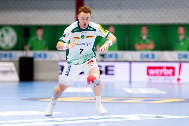 14.11.2025 - Handball, 2025 2026, 1. Bundesliga, 12. Spieltag, GWD Minden - SC DHfK Leipzig: Tomas Piroch (Leipzig)
