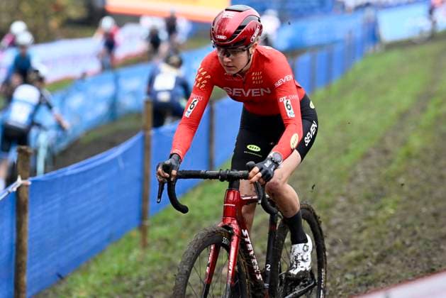 X2O Badkamers Trofee 2025-2026 Hamme HAMME, BELGIUM - NOVEMBER 16 : Van Alphen Aniek of Seven Racing during the 3rd leg of the Flandriencross X2O Badkamers Trofee 2025-2026 a cyclocross race for Women Elite on November 16, 2025 in Hamme, Belgium, 16 11 2025 ( Hamme Belgium  Copyright: xPeterxDexVoechtx