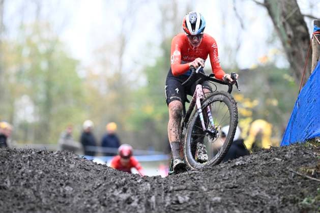 X2O Badkamers Trofee 2025-2026 Hamme HAMME, BELGIUM - NOVEMBER 16 : Schreiber Marie of Team Sd Worx - Protime during the 3rd leg of the Flandriencross X2O Badkamers Trofee 2025-2026 a cyclocross race for Women Elite on November 16, 2025 in Hamme, Belgium, 16 11 2025 ( Hamme Belgium  Copyright: xPeterxDexVoechtx