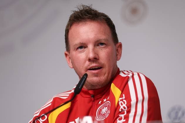UEFA European Qualifiers - WM Qualifikation - 25 26 - Abschluss Pressekonferenz vor Deutschland - Slowakei am 16.11.2025 in der Red Bull Arena in Leipzig Trainer Julian Nagelsmann (Deutschland) bei der Pressekonferenz