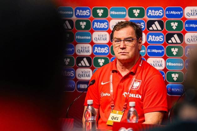 16.11.2025 TA QUALI, MALTA Ta Qali National Stadium PILKA NOZNA (FOOTBALL) REPREZENTACJA POLSKI - KADRA ZGRUPOWANIE REPREZENTACJI POLSKI OFICJALNA KONFERENCJA PRASOWA REPREZENTACJI POLSKI PRZED MECZEM Z MALTA NZ JAN URBAN SELEKCJONER REPREZENTACJI POLSKI FOTO LUKASZ GROCHALA CYFRASPORT NEWSPIX.PL --- newspix.pl EL ELIMINACJE DO MS MISTRZOSTW SWIATA W PILCE NOZNEJ FIFA 2026 PILKA NOZNA FIFA World Cup, WM, Weltmeisterschaft, Fussball 2026 QUALIFICATION BEFORE MATCH MALTA v POLAND 