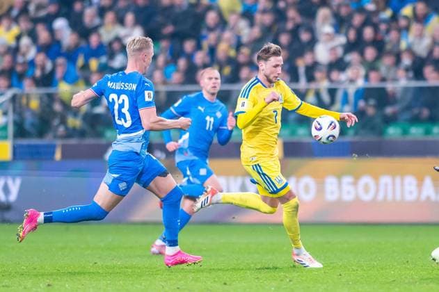 2025.11.16 Warszawa pilka nozna Kwalifikacje Mistrzostw Swiata 2026 Ukraina - Islandia N z Vladyslav Vanat Foto Gleb Soboliev PressFocus 2025.11.16 Warszawa Football - FIFA World Cup, WM, Weltmeisterschaft, Fussball 2026 Qualifying round Ukraine - Island Vladyslav Vanat Credit: Gleb Soboliev PressFocus NEWSPIX.PL --- newspix.pl 