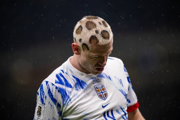 251116 Julian Ryerson of Norway during the FIFA World Cup, WM, Weltmeisterschaft, Fussball Qualifier football match between Italy and Norway on November 16, 2025 in Milan. Photo: Vegard Grott BILDBYRAN kod VG VG0836 bbeng fotball football soccer fotboll fifa world cup qualifiers european qualifiers 2026 uefa world cup qualifiers vm-kvalifisering vm kvalik vm kval norge norway italien italia italy milano Copyright: VEGARDxGRoTT BB251116VG077
