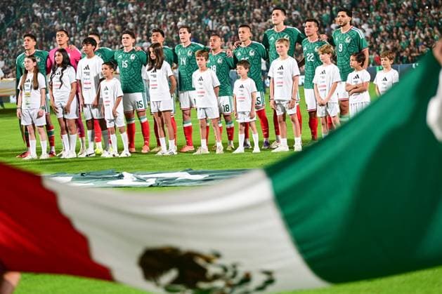 MEXICO VS URUGUAY - PARTIDO AMISTOSO - 15 DE NOVIEMBRE 2025 TORREON COAHUILA, MEXICO. NOVEMBER 15th: Mexico Team during the Friendly match between Mexico and Uruguay, held at the TSM Corona stadium, in Torreon Coahuila,Mexico. (PHOTO BY KIKE TERRAZAS STRAFFONIMAGES IMAGO MANDATORY CREDIT EDITORIAL USE Copyright: xKIKExTERRAZASx