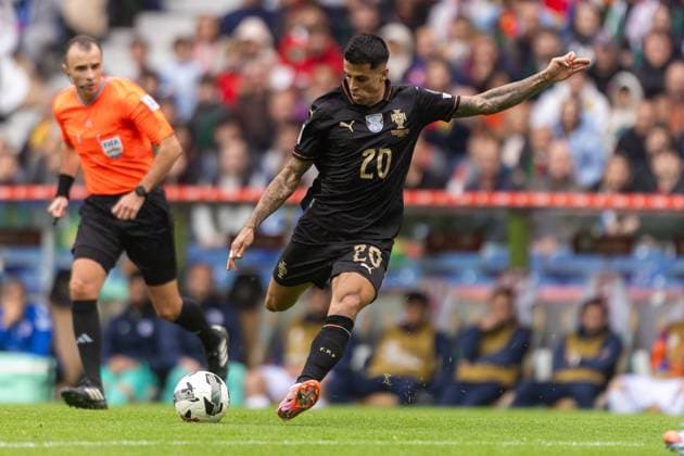 Joao Cancelo seen during World Cup 2026 European qualification game between national teams of Portugal and Armenia (Bernardo Benjamim Ball Raw Images) Porto Estadio do Dragao Portugal Copyright: xBernardoxBenjamimx BERBEM_POR_MON-24