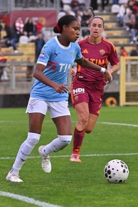 CALCIO - Serie A Femminile - AS Roma vs SS Lazio Women Carina Reyes of SS Lazio Woman during the match Serie A Women s AS Roma v SS Lazio at The Fontane stadium in Rome, Italy, Nov 16th, 2025. Mattia Vian Rome Italy  Copyright: xIPAxSport ABACAx