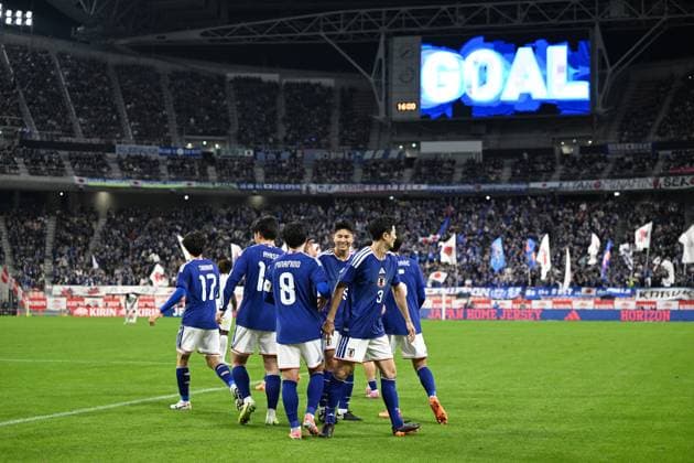 Takumi Minamino (JPN), Japan team group, Mannschaftsbild, Totale (JPN), NOVEMBER 14, 2025 - Football Soccer : KIRIN Challenge Cup 2025 match between Japan 2-0 Ghana at Toyota Stadium in Aichi, Japan. Noxthirdxpartyxsales  aflo_310450746