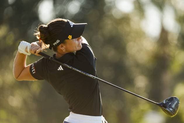 November 16, 2025, Belleair, Florida, USA: Linn Gran tees off the 17th hole during the final round of the Annika LPGA, Golf Damen tournament on Sunday, Nov. 16, 2025 in Belleair. Belleair USA - ZUMAs70_ 20251116_zan_s70_013 Copyright: xLuisxSantanax Belleair USA - ZUMA0840 20251116_zan_s70_013 Copyright: xIMAGO LuisxSantanax