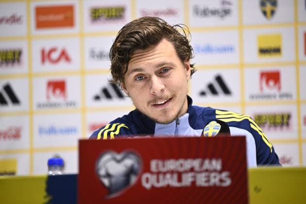 STOCKHOLM, SWEDEN 20251117 Swedish national team, Nationalteam captain Graham Potter during a press conference, PK, Pressekonferenz at Strawberry Arena. STOCKHOLM SWEDEN x10060x