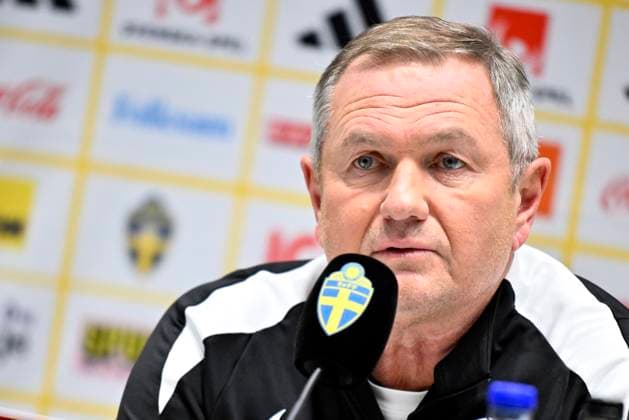 STOCKHOLM, SWEDEN 20251117 Slovenia national team, Nationalteam captain MatjaÅ¾ Kek meets with journalists at Strawberry Arena ahead of Tuesday s World Cup qualifying match against Sweden. STOCKHOLM SWEDEN x10050x