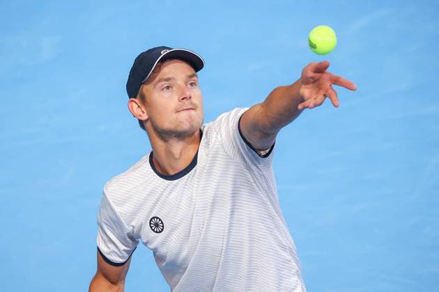 Niels VISKER (NED) during ATP, Tennis Herren Challenger Bergamo, International Tennis match in Bergamo, Italy, November 17 2025  Copyright: xRobertaxCorradin IPAxSportx xipa-agency.netx xx IPA_68064026 IPA_Agency_IPA68064026