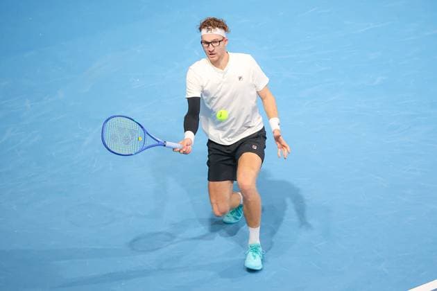 Milos KAROL (SVK) during ATP, Tennis Herren Challenger Bergamo, International Tennis match in Bergamo, Italy, November 17 2025  Copyright: xRobertaxCorradin IPAxSportx xipa-agency.netx xx IPA_68064029 IPA_Agency_IPA68064029