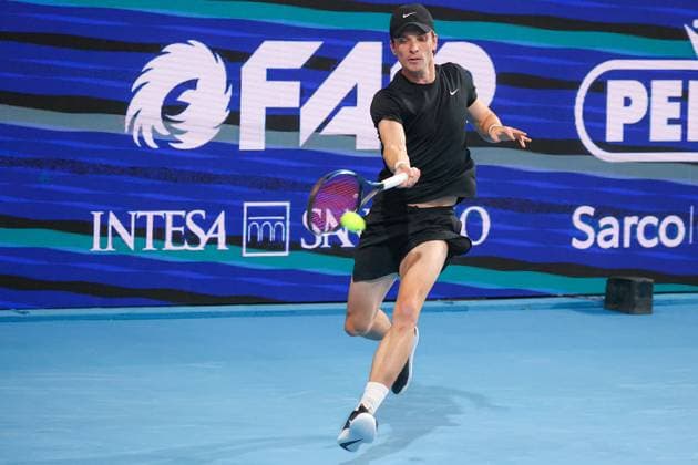Alexey VATUTIN during ATP, Tennis Herren Challenger Bergamo, International Tennis match in Bergamo, Italy, November 17 2025  Copyright: xRobertaxCorradin IPAxSportx xipa-agency.netx xx IPA_68064059 IPA_Agency_IPA68064059