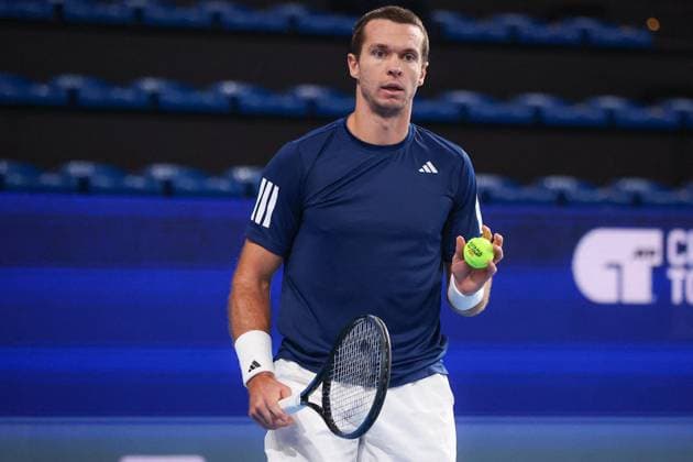 TENNIS - Internazionali di Tennis - ATP, Tennis Herren Challenger Bergamo Oleg PRIHODKO (UKR) during ATP Challenger Bergamo, International Tennis match in Bergamo, Italy, November 17 2025 Bergamo Italy  Copyright: xIPAxSport ABACAx