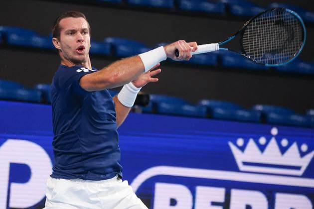 TENNIS - Internazionali di Tennis - ATP, Tennis Herren Challenger Bergamo Oleg PRIHODKO (UKR) during ATP Challenger Bergamo, International Tennis match in Bergamo, Italy, November 17 2025 Bergamo Italy  Copyright: xIPAxSport ABACAx