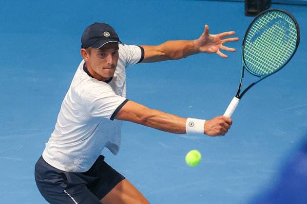 TENNIS - Internazionali di Tennis - ATP, Tennis Herren Challenger Bergamo Niels VISKER (NED) during ATP Challenger Bergamo, International Tennis match in Bergamo, Italy, November 17 2025 Bergamo Italy  Copyright: xIPAxSport ABACAx