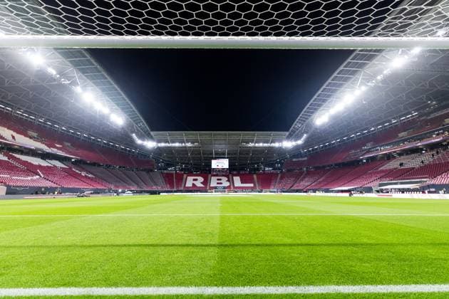 FIFA World Cup, WM, Weltmeisterschaft, Fussball UEFA Qualifiers: Deutschland - Slowakei; 17.11.2025 Die Red Bull Arena im DFB Branding FIFA World Cup UEFA Qualifiers: Deutschland - Slowakei; Leipzig, Red Bull Arena, 17.11.2025 Copyright: xBEAUTIFULxSPORTS Wunderlx