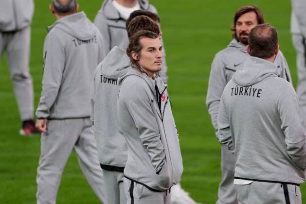 Spain V Turkiye - FIFA World Cup, WM, Weltmeisterschaft, Fussball 2026 Qualifier Caglar Soyuncu of Turkiye participates in the FIFA World Cup 2026 Qualifier match between Spain and Turkiye at La Cartuja Stadium in Seville, Spain, on November 17, 2025. Seville Spain  Copyright: xJosexLuisxContrerasx originalFilename:joseluiscontreras-spainvtu251117_np92V.jpg