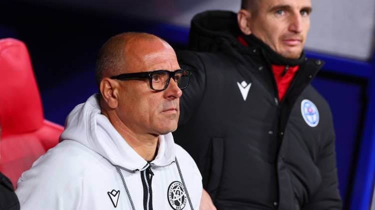 Deutschland - Slowakei WM Qualifikation Leipzig, 17.11.2025, Red Bull Arena, Fussball, WM Qualifikation , BR Deutschland (DEU) vs. Slowakei (SVK) , Im Bild: Trainer Francesco Calzona (SLOWAKEI ,
