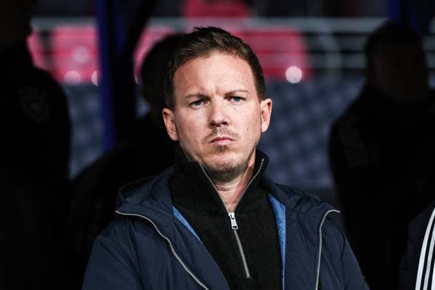Fussball, UEFA European Qualifiers WM Qualifikation Europa Gruppe A - 10. Spieltag Deutschland - Slowakei 17.11.2025, Red Bull Arena Julian Nagelsmann (Bundestrainer Deutschland) Leipzig Red Bull Arena Sachsen Deutschland