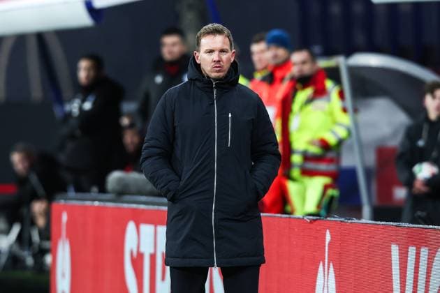 Fussball, UEFA European Qualifiers WM Qualifikation Europa Gruppe A - 10. Spieltag Deutschland - Slowakei 17.11.2025, Red Bull Arena Julian Nagelsmann (Bundestrainer Deutschland) Leipzig Red Bull Arena Sachsen Deutschland