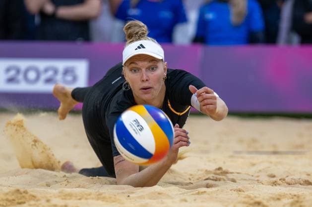 RECORD DATE NOT STATED ADELAIDE, AUSTRALIA - NOVEMBER 18: Louisa Lippmann (Player 2 - GER) during the Beach volleyball, Beachvolleyball World Championships at Adelaide on November 18, 2025 in Adelaide, Australia. Australia Copyright: xBEAUTIFULxSPORTS PeterxWeberx
