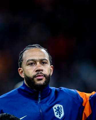 Netherlands forwarder Memphis Depay, during the match FOOTBALL - EUROPEAN QUALIFIERS - NETHERLANDS - LITHUANIA at the Johan Cruijff ArenA for the FIFA World Cup, WM, Weltmeisterschaft, Fussball 2026 UEFA Qualifiers - Group G - Matchday 10 season 2025-2026 in AMSTERDAM, Netherlands on 17 november 2025, (photo by Stefan Koops EYE4images DeFodi Images) *** Netherlands forwarder Memphis Depay, during the match FOOTBALL EUROPEAN QUALIFIERS NETHERLANDS LITHUANIA at the Johan Cruijff ArenA for the FIFA World Cup 2026 UEFA Qualifiers Group G Matchday 10 season 2025 2026 in AMSTERDAM, Netherlands on 17 november 2025, photo by Stefan Koops EYE4images DeFodi Images