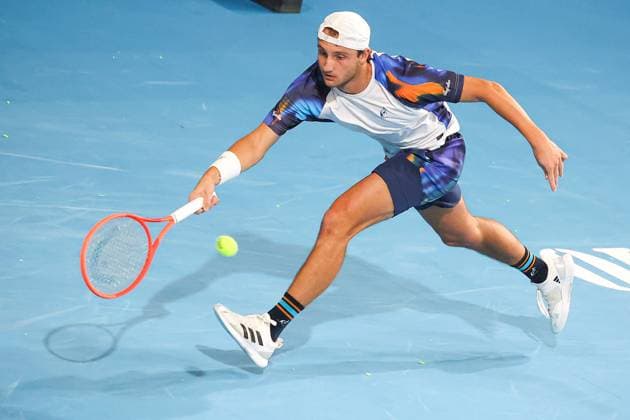 Federico ARNABOLDI (ITA) during ATP, Tennis Herren Challenger Bergamo, International Tennis match in Bergamo, Italy, November 18 2025  Copyright: xRobertaxCorradin IPAxSportx xipa-agency.netx xx IPA_68085225 IPA_Agency_IPA68085225