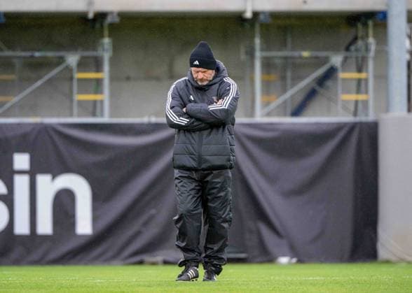 Fußball, Herren, Saison 2025 2026, 1. Bundesliga, 1. FC Union Berlin, Training, Trainer Steffen Baumgart (1. FC Union Berlin), 18.11. 2025, Copyright: xMatthiasxKochx