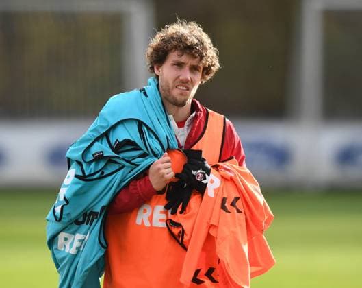 18.11.2025, xophax, Fussball 1.Bundesliga Saison 2025 2026 1.FC Köln Training. Luca Waldschmidt ( 1.FC Köln ) Köln