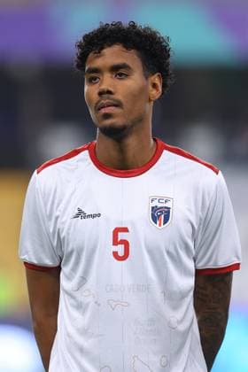 2025, 17 November - Al Ain, UAE - Kelvin Pires of Cape Verde national football team head and shoulders, headshot during the FIFA friendly international team match between Egypt national team, Nationalteam and Cape Verde National team at Hazza bin Zayed Stadium in Ak Ain, UAE. FIFA Friendly international match, Länderspiel, Nationalmannschaft Egypt National team v Cape Verde National team before World Cup 2026 Copyright: xSebastianxFrejx