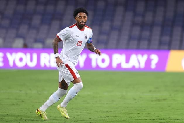 2025, 17 November - Al Ain, UAE - Ryan Mendes of Cape Verde national football team, Cabo Verde during the FIFA friendly international team match between Egypt national team, Nationalteam and Cape Verde National team, Cabo Verde at Hazza bin Zayed Stadium in Ak Ain, UAE. FIFA Friendly international match, Länderspiel, Nationalmannschaft Egypt National team v Cape Verde, Cabo Verde National team before World Cup 2026 Copyright: xSebastianxFrejx