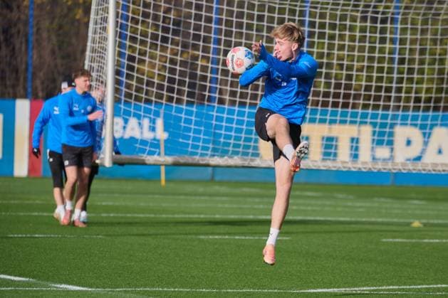 18.11.2025, Fußball, Herren, 2.BL (Bundesliga), Saison 2025 2026, Training Holstein Kiel (KSV) Niklas Niehoff Kiel Holstein-Stadion, Projensdorf Schleswig-Holstein Deutschland