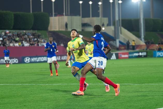 November 18, Aspire Zone, Doha Qatar- FIFA U-17 World Cup game between Brazil vs France (Photo by Samuel Ameyaw Yeboah)