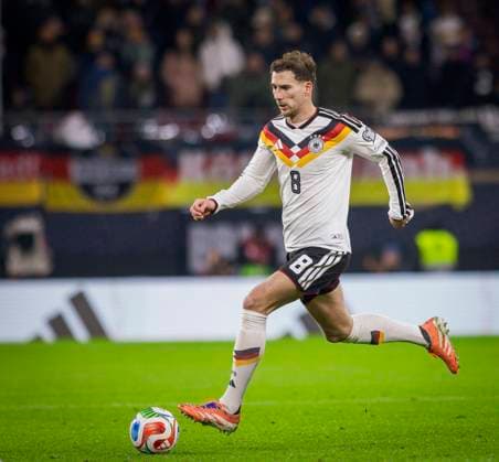 Leipzig, Germany. 17th Nov 2025. Leon Goretzka (DFB) Germany - Slovakia Deutschland - Slowakei 17.11.2025 *** Leipzig, Germany 17th Nov 2025 Leon Goretzka DFB Germany Slovakia Germany Slovakia 17 11 2025