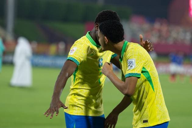 November 18, Aspire Zone, Doha Qatar- FIFA U-17 World Cup game between Brazil vs France (Photo by Samuel Ameyaw Yeboah)