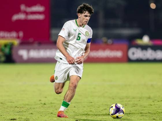 2025 FIFA Under 17 World Cup Round of 16, Aspire Zone Pitch 1, Doha, Qatar 18 11 2025 Switzerland vs Ireland Ireland s Rory Finneran in action Rory Finneran in action 18 11 2025  Copyright: x INPHOx IMG_0545